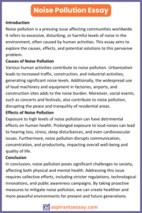 Essay On Noise Pollution In English 150 200 250 500 Words